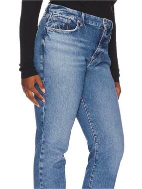 Good American Good Icon Natural Frey Hem size 10/30